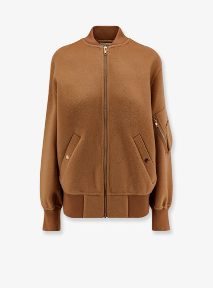 Semicouture Wool Bomber Deserto