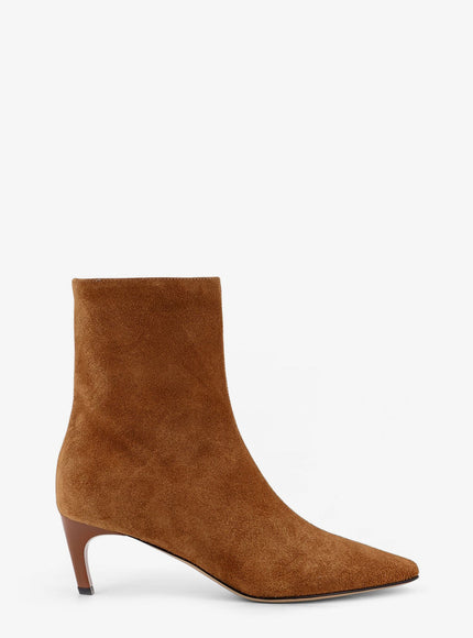 Semicouture Igor Suede Boots Cuoio