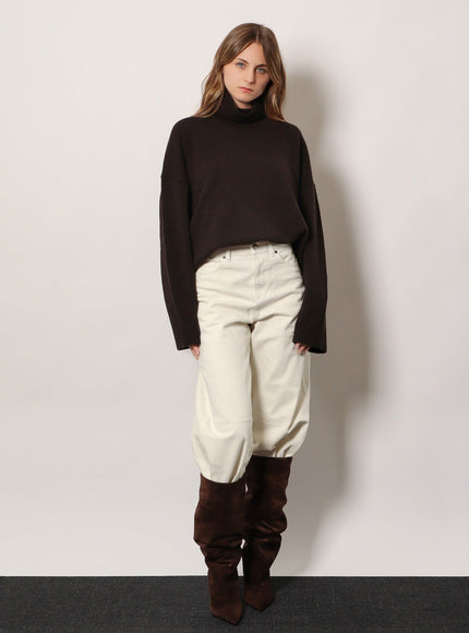 Soeur William Merino Wool Turtleneck Sweater