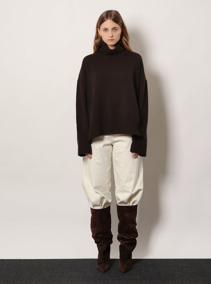 Soeur William Merino Wool Turtleneck Sweater