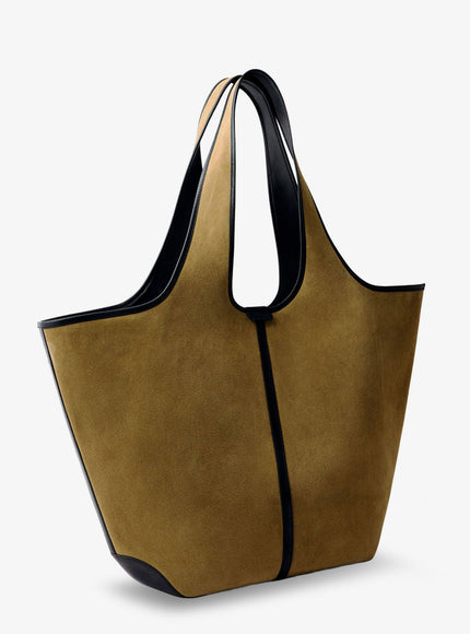 Soeur Douce Suede And Leather Shoulder Bag