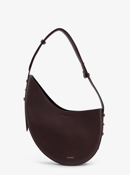 Soeur Wino Leather Shoulder Bag Uni Bordeaux