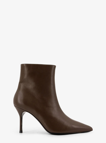 Staud Sebastian Leather Boots Truffle