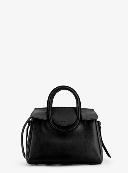 Staud Maude Leather Shoulder Bag Uni Black