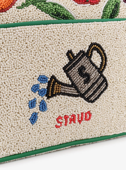 Staud Tommy Beaded Bag Shoulder Bag With All-Over Beads
