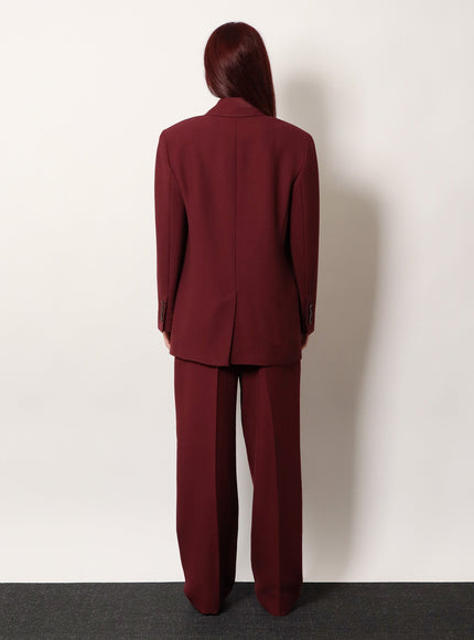 Stella Maxwell X Marella Double-Breasted Wool Blend Blazer