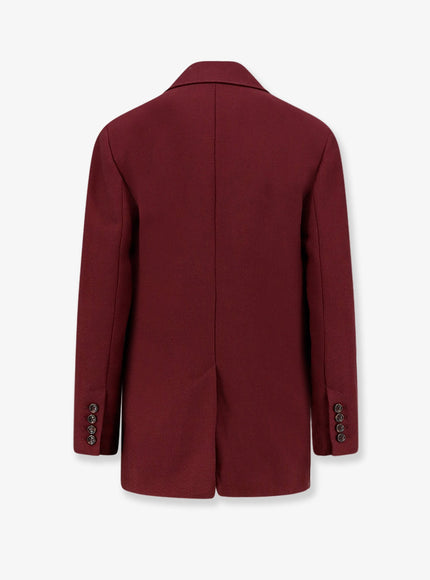 Stella Maxwell X Marella Double-Breasted Wool Blend Blazer