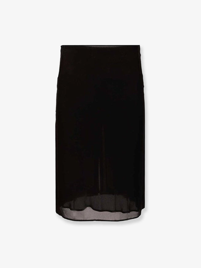 Stella Maxwell X Marella Voile Skirt Nero
