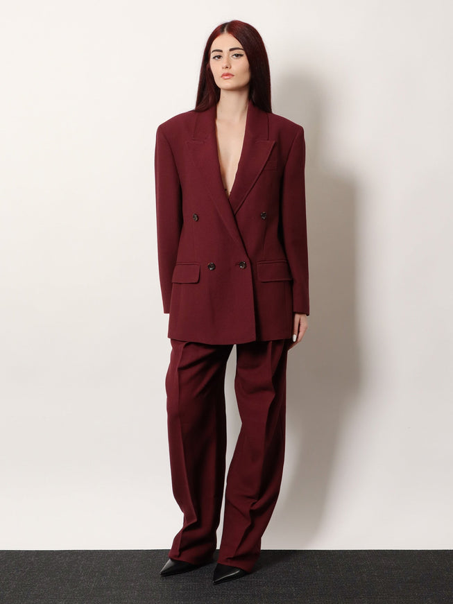 Stella Maxwell X Marella Wool Blend Trousers