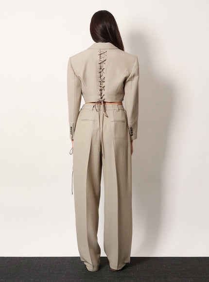 Stella Maxwell X Marella Wool Blend Trousers