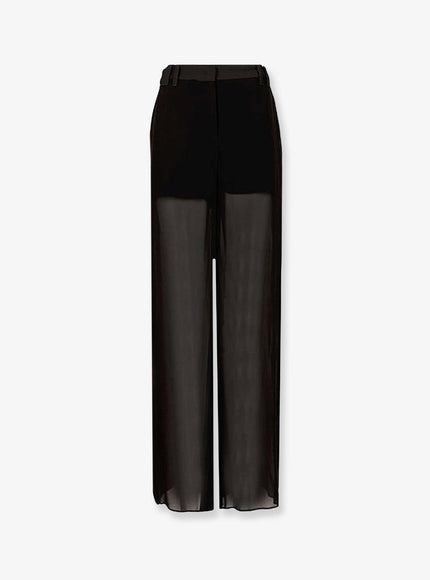 Stella Maxwell X Marella Voile Trousers Nero