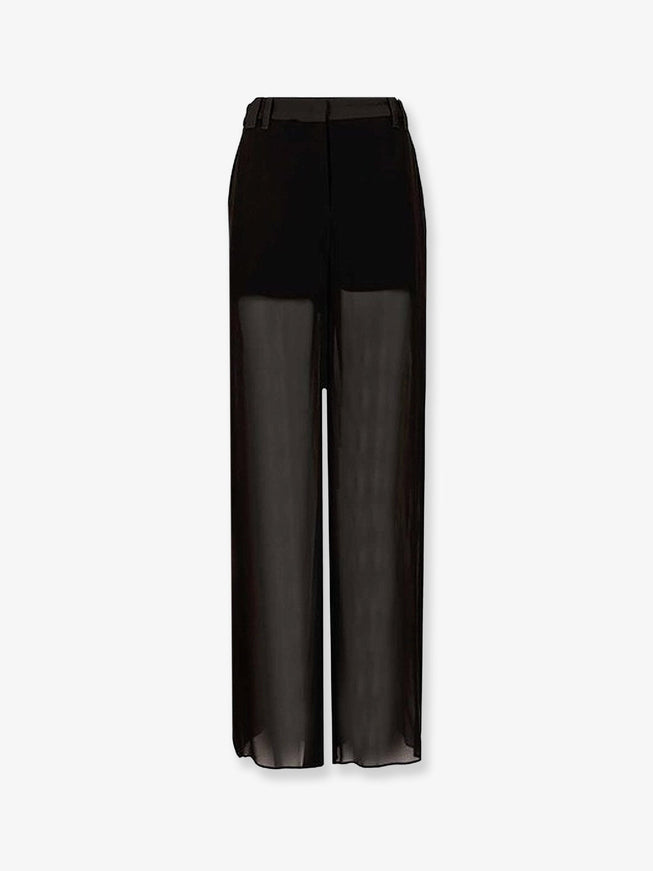 Stella Maxwell X Marella Voile Trousers Nero