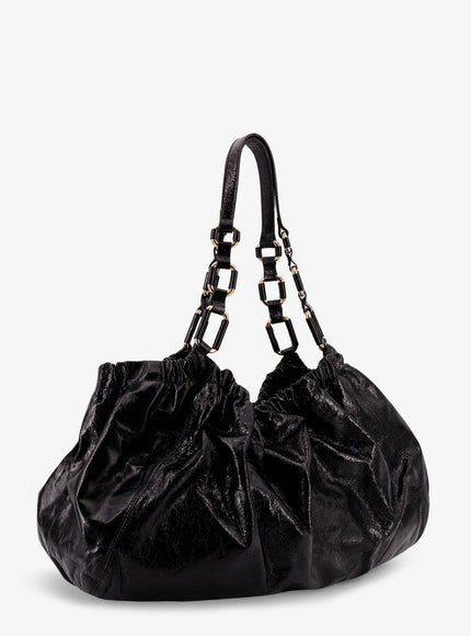 Stella Maxwell X Marella Patent Leather Shoulder Bag