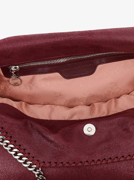 Stella Mccartney Falabella Shaggy Deer Shoulder Bag With Iconic Chain