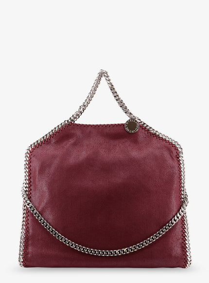 Stella Mccartney Falabella Shaggy Deer Shoulder Bag With Iconic Chain Uni Plum
