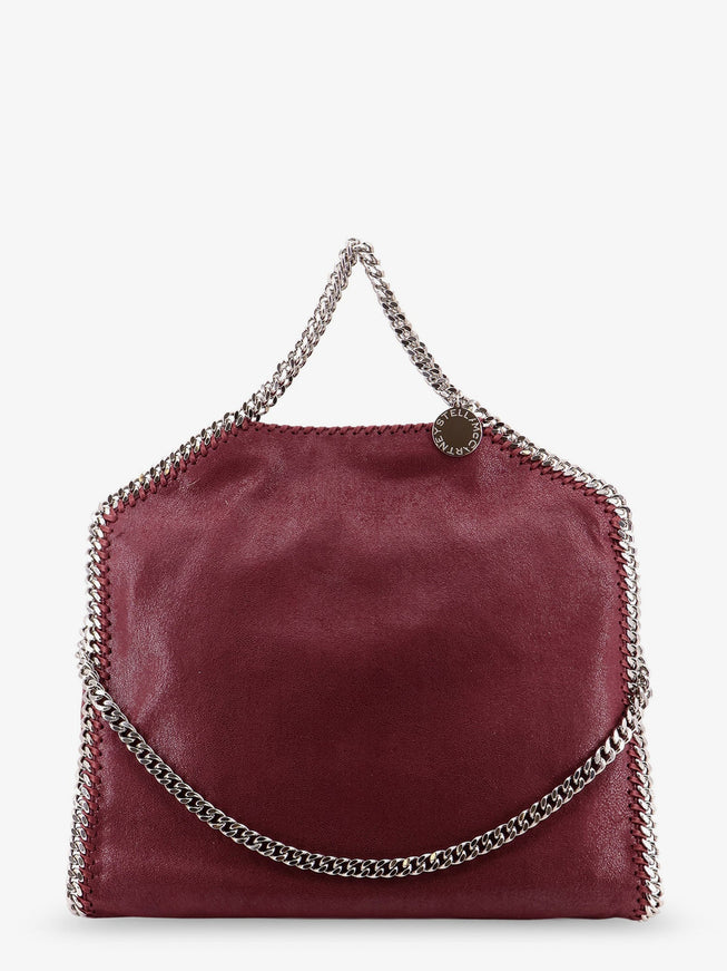 Stella Mccartney Falabella Shaggy Deer Shoulder Bag With Iconic Chain Uni Plum