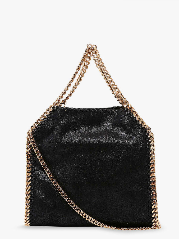 Stella Mccartney Falabella Mini Shaggy Deer Shoulder Bag Uni Black