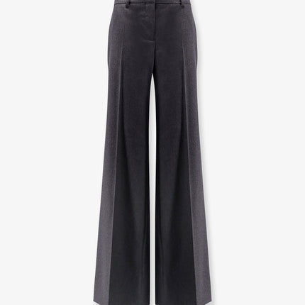Stella Mccartney Flannel Trousers Ash Grey