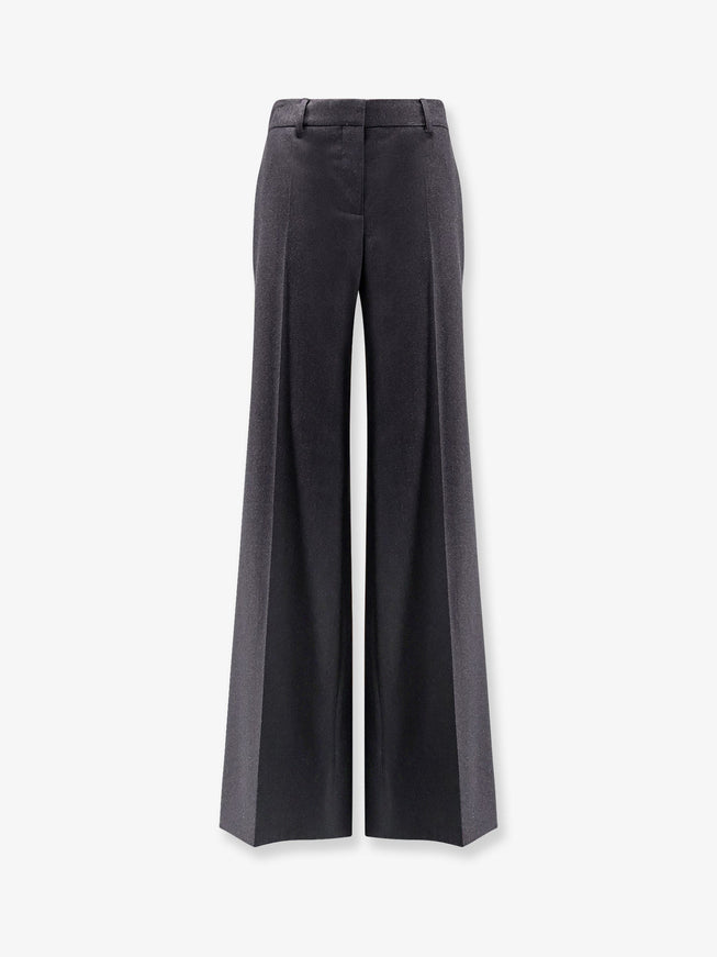 Stella Mccartney Flannel Trousers Ash Grey