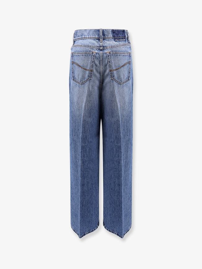 Stella Mccartney Vintage Blue Sustainable Cotton Jeans