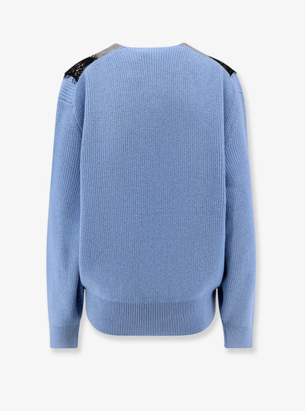 Stella Mccartney Miracle Lace Virgin Wool Sweater