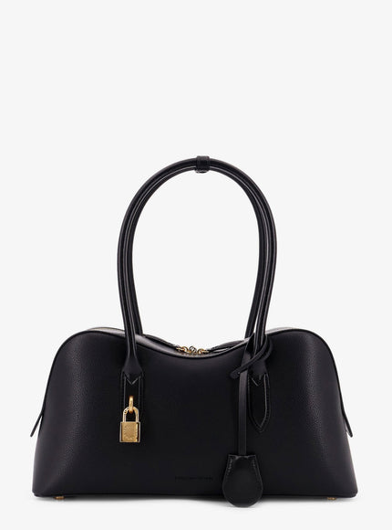 Stella Mccartney Stella Ryder Medium Vegan Leather Shoulder Bag Uni Black