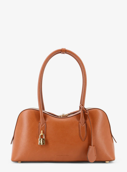 Stella Mccartney Stella Ryder Medium Vegan Leather Shoulder Bag Uni Brandy