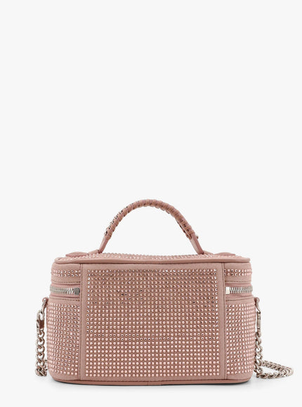 Stella Mccartney Shaggy Deer Beauty Case With Rhinestones