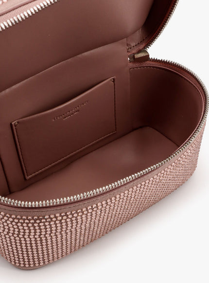 Stella Mccartney Shaggy Deer Beauty Case With Rhinestones