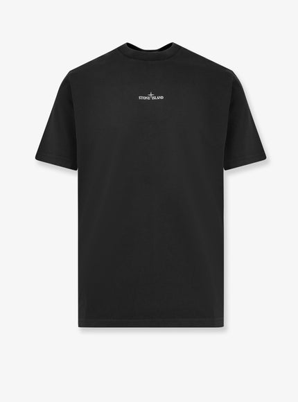 Stone Island Organic Cotton T-Shirt Black