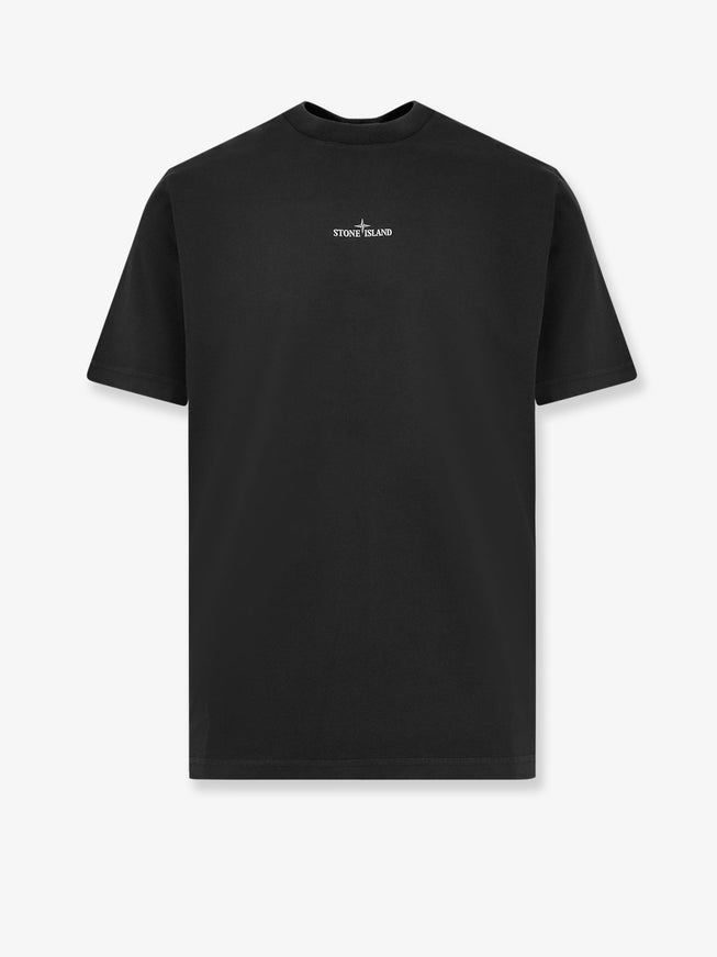 Stone Island Organic Cotton T-Shirt Black