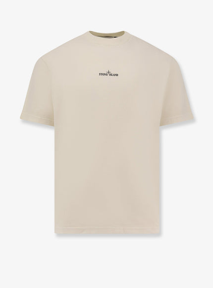Stone Island Organic Cotton T-Shirt Ivory