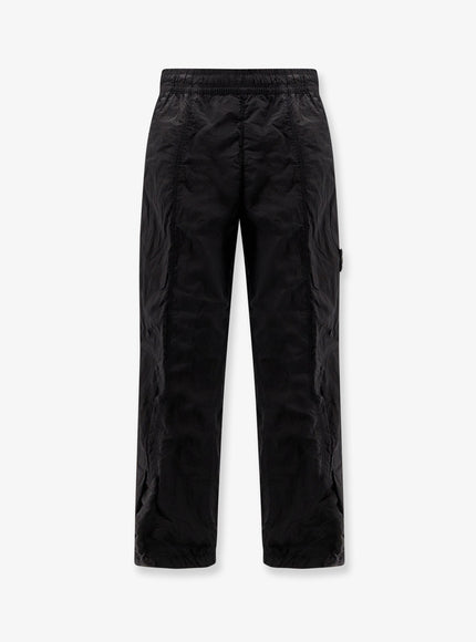 Stone Island Nylon Cargo Trousers Black