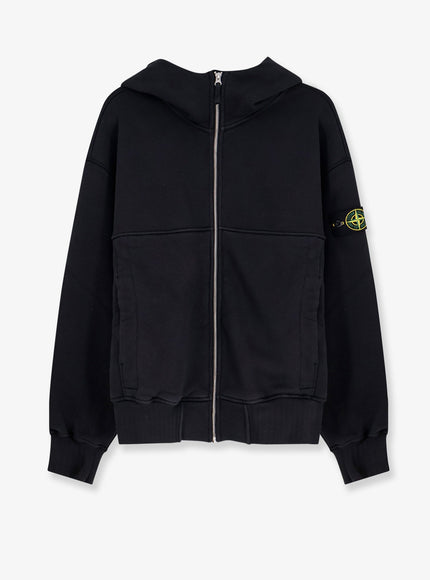 Stone Island Cotton Sweatshirt Black