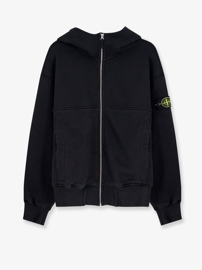 Stone Island Cotton Sweatshirt Black