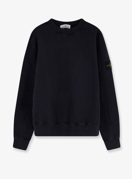 Stone Island Cotton Sweatshirt Black