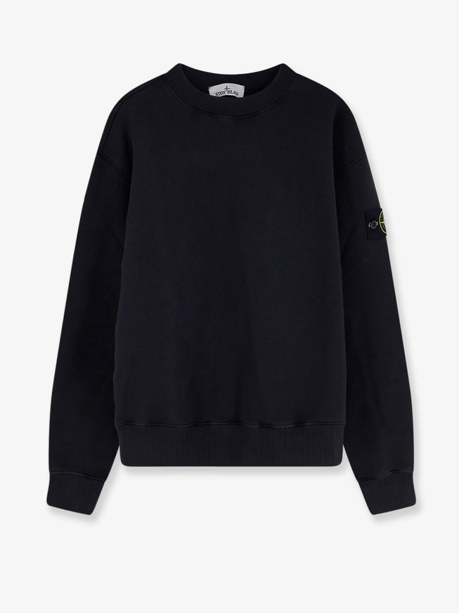 Stone Island Cotton Sweatshirt Black