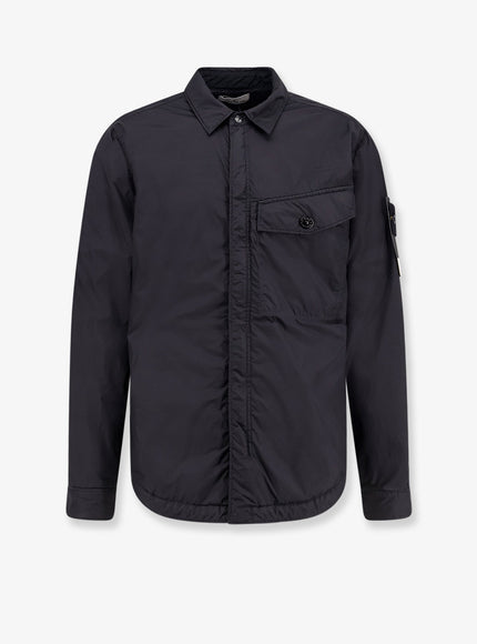 Stone Island Recycled Nylon Jacket Black