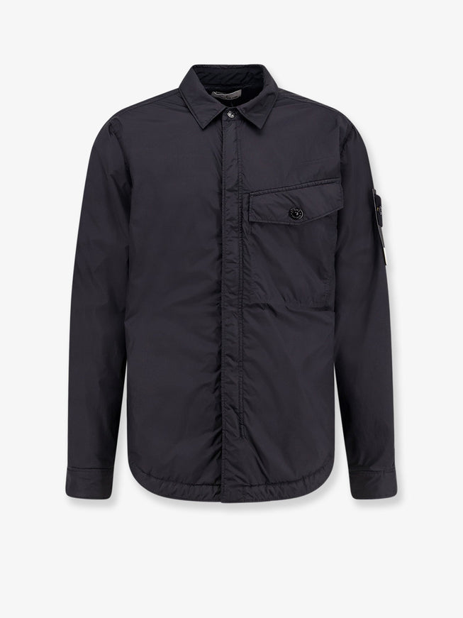 Stone Island Recycled Nylon Jacket Black