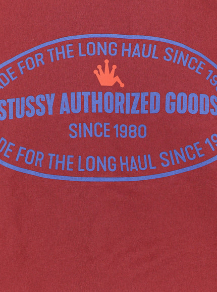 Stussy Authorized Crew Cotton Blend Sweatshirt