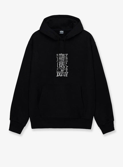 Stussy Authentic Gear Cotton Sweatshirt Black