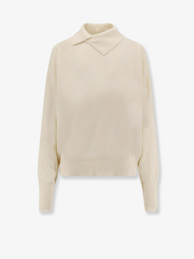 The 73 Turtleneck Wool Sweater Ecru