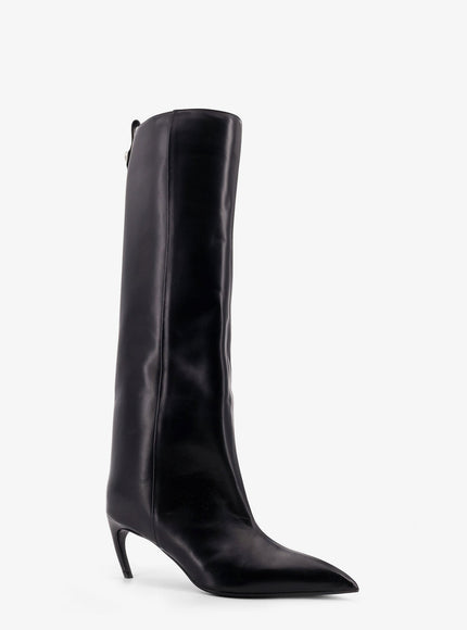 The Attico Lea's Boot Leather Boots