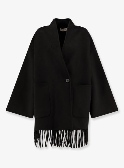 The Dynamis Studio Lyon Wool Coat Noir
