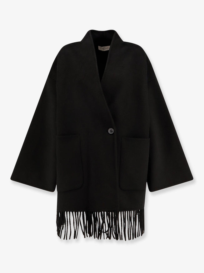 The Dynamis Studio Lyon Wool Coat Noir