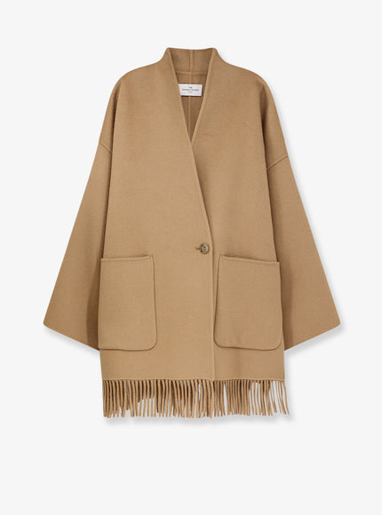 The Dynamis Studio Lyon Wool Coat Desert