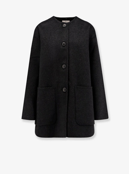 The Dynamis Studio Antwerp Wool Coat Smoke