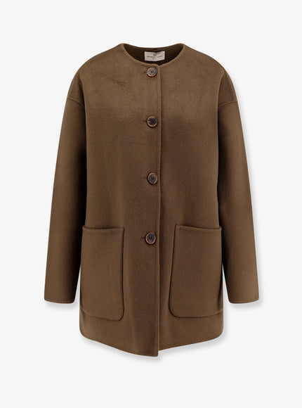 The Dynamis Studio Antwerp Wool Coat Mink