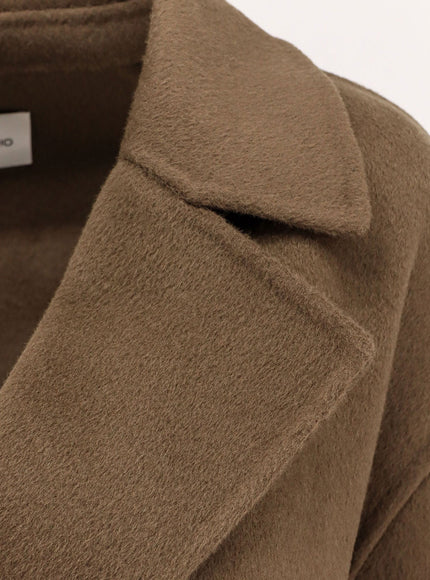 The Dynamis Studio Savile Double-Breasted Wool Coat