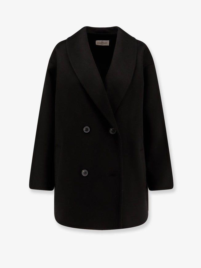 The Dynamis Studio Brooklyn Wool Coat Black